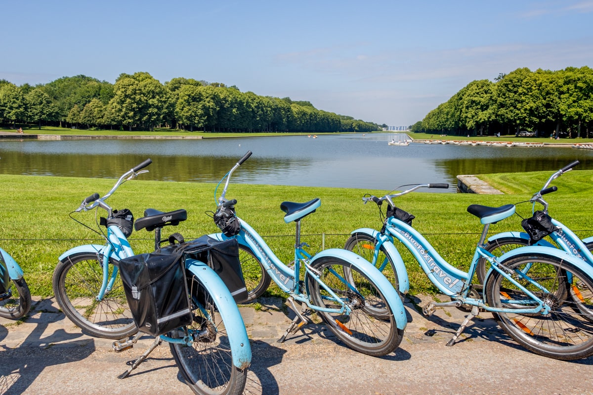 Bikes at the Palace of Versailles