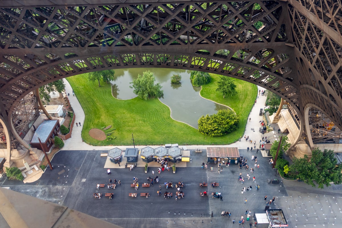 Esplanade, Eiffel Tower, Paris