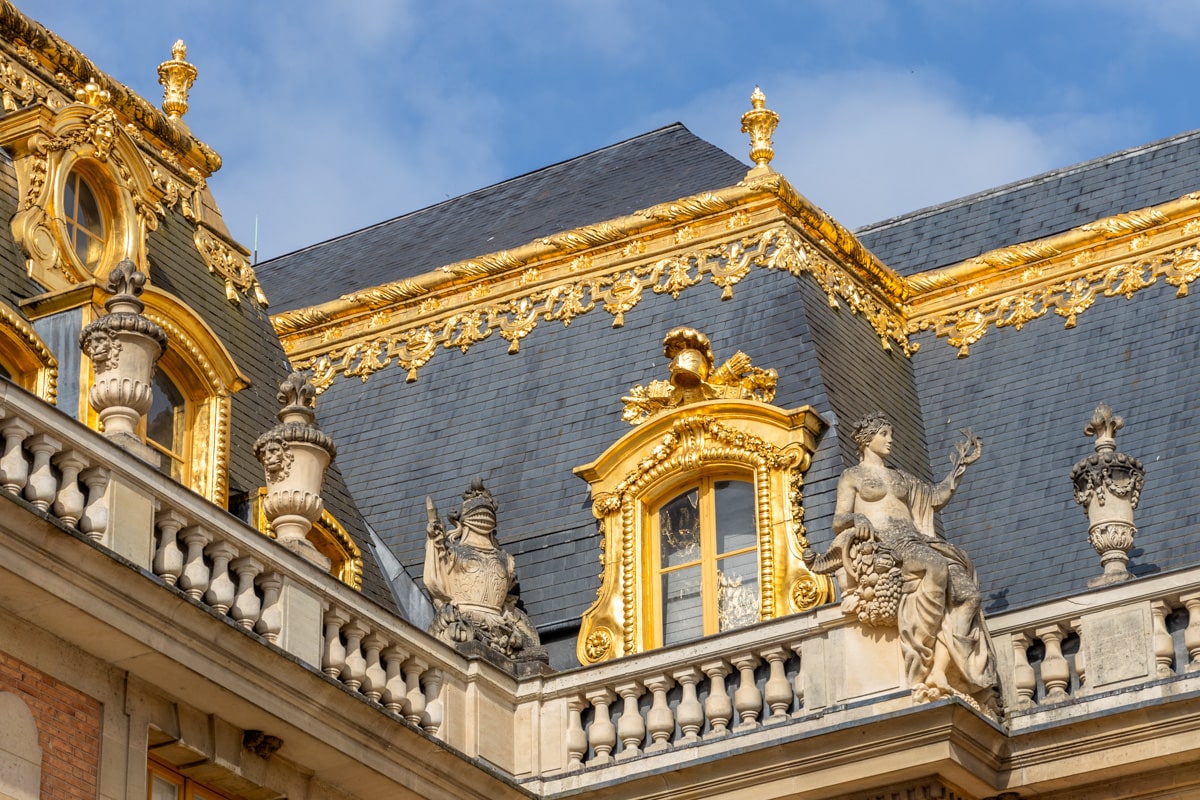 Roof of the Palace of Versailles