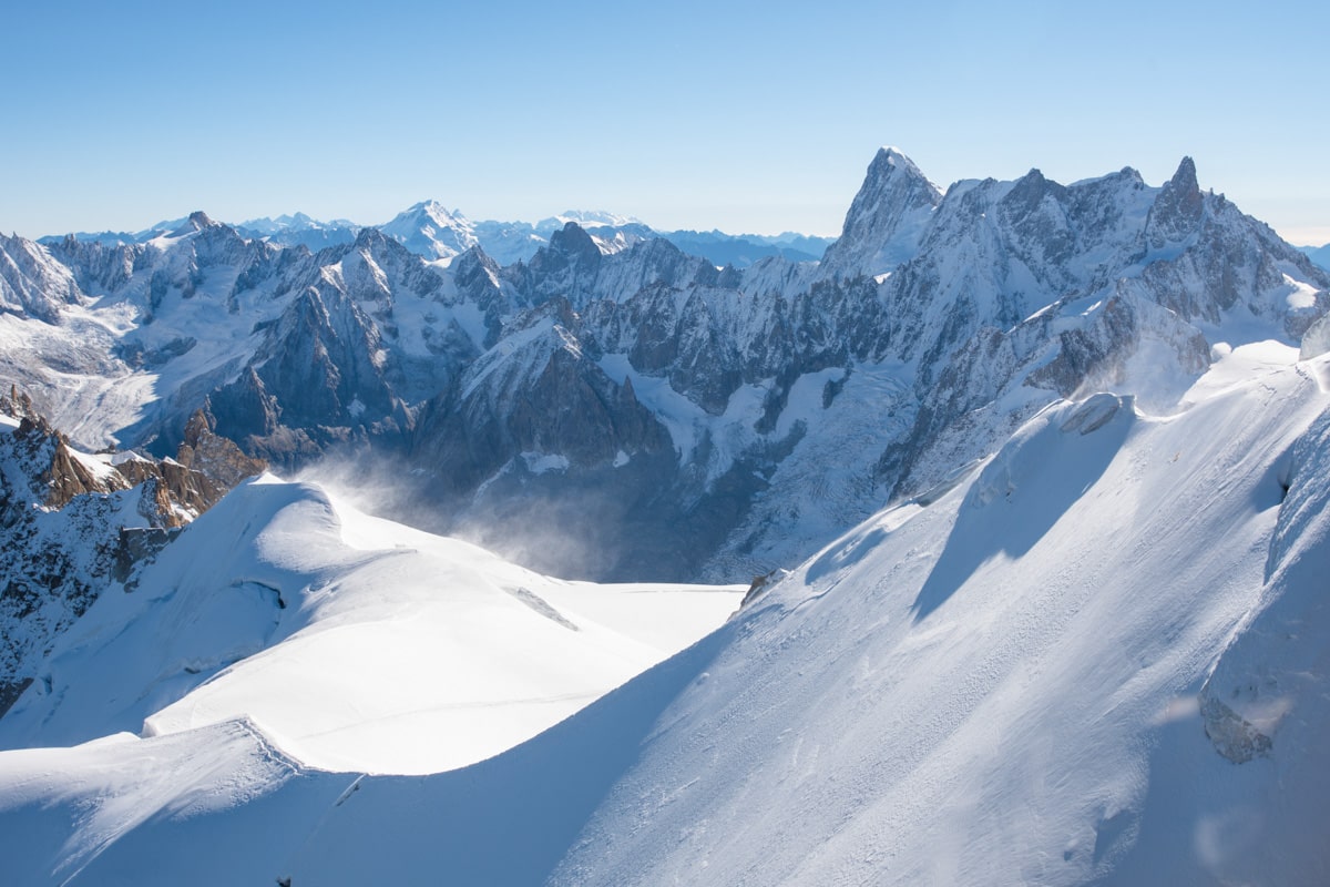 Top of the Aiguille du Midi