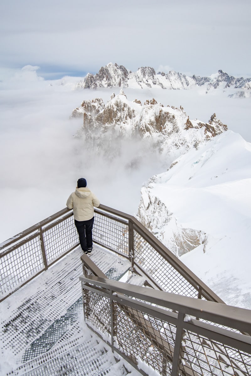 Panoramic terraces, Aiguille du Midi