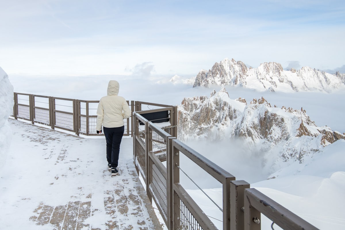 View, Aiguille du Midi