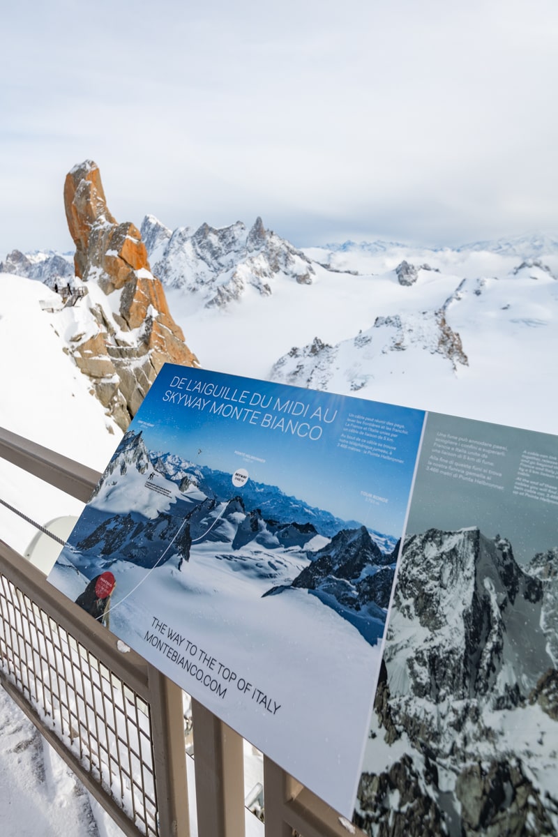 Panoramic view, Aiguille du midi