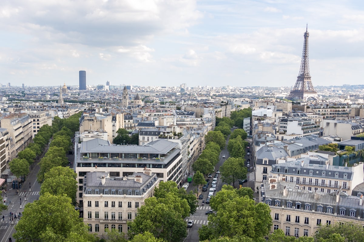 Panoramic View of Paris