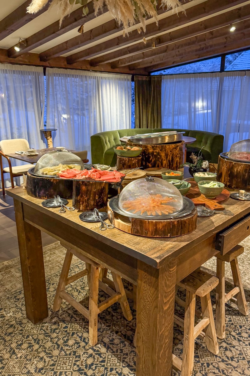 Restaurant, les Chalet de l'Alpaga, Megève