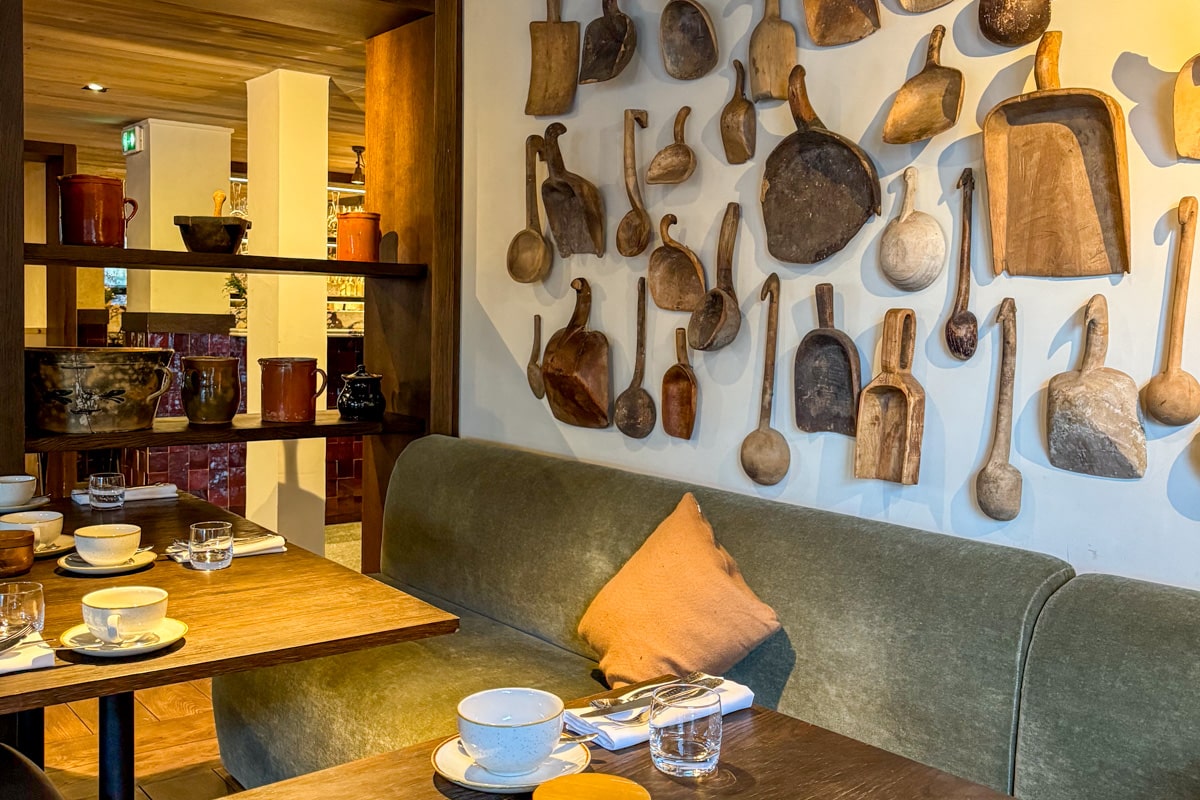 Restaurant, Les Chalets de l'Alpage, Megève