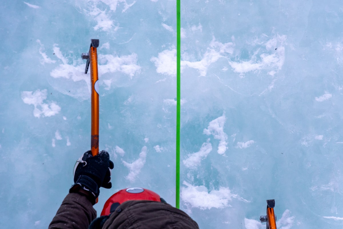 Ice Climbing, Megève