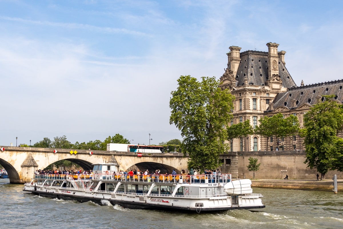 Cruise on the Seine, Paris